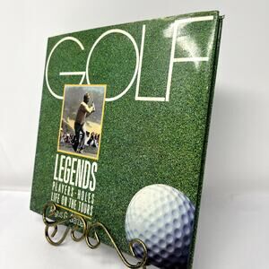 GOLF Legends Players Holes Life on the Tours Angus G. Garber III Book 1988